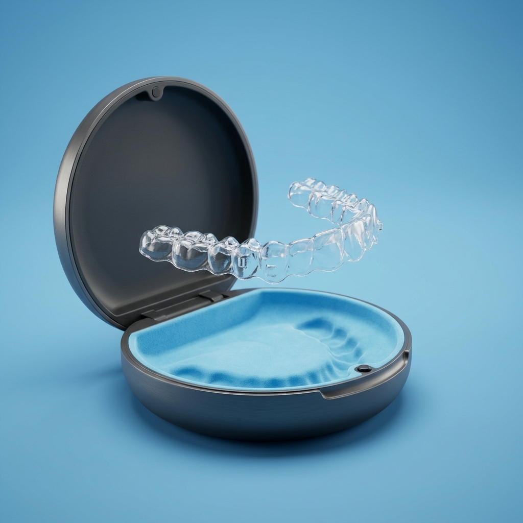 Invisalign clear aligners case